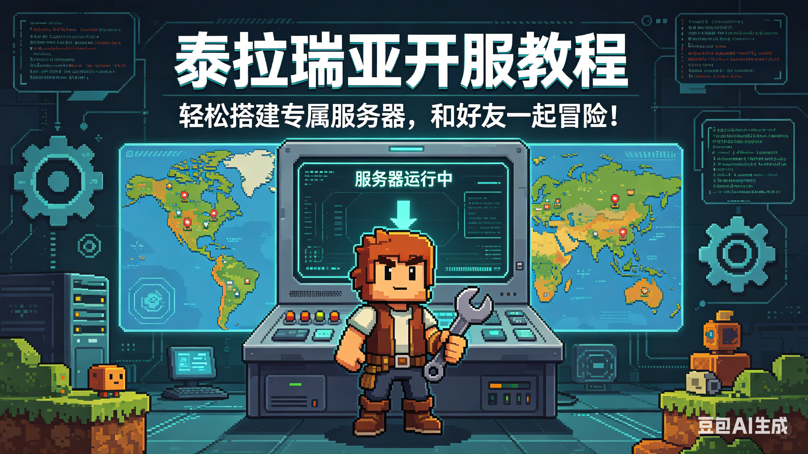泰拉瑞亚 tModLoader 开服与模组安装教程
